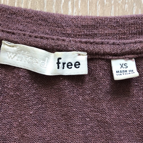 Wilfred Free Long Sleeve Twisted T-shirt: Size US XS - Picture 3 of 5